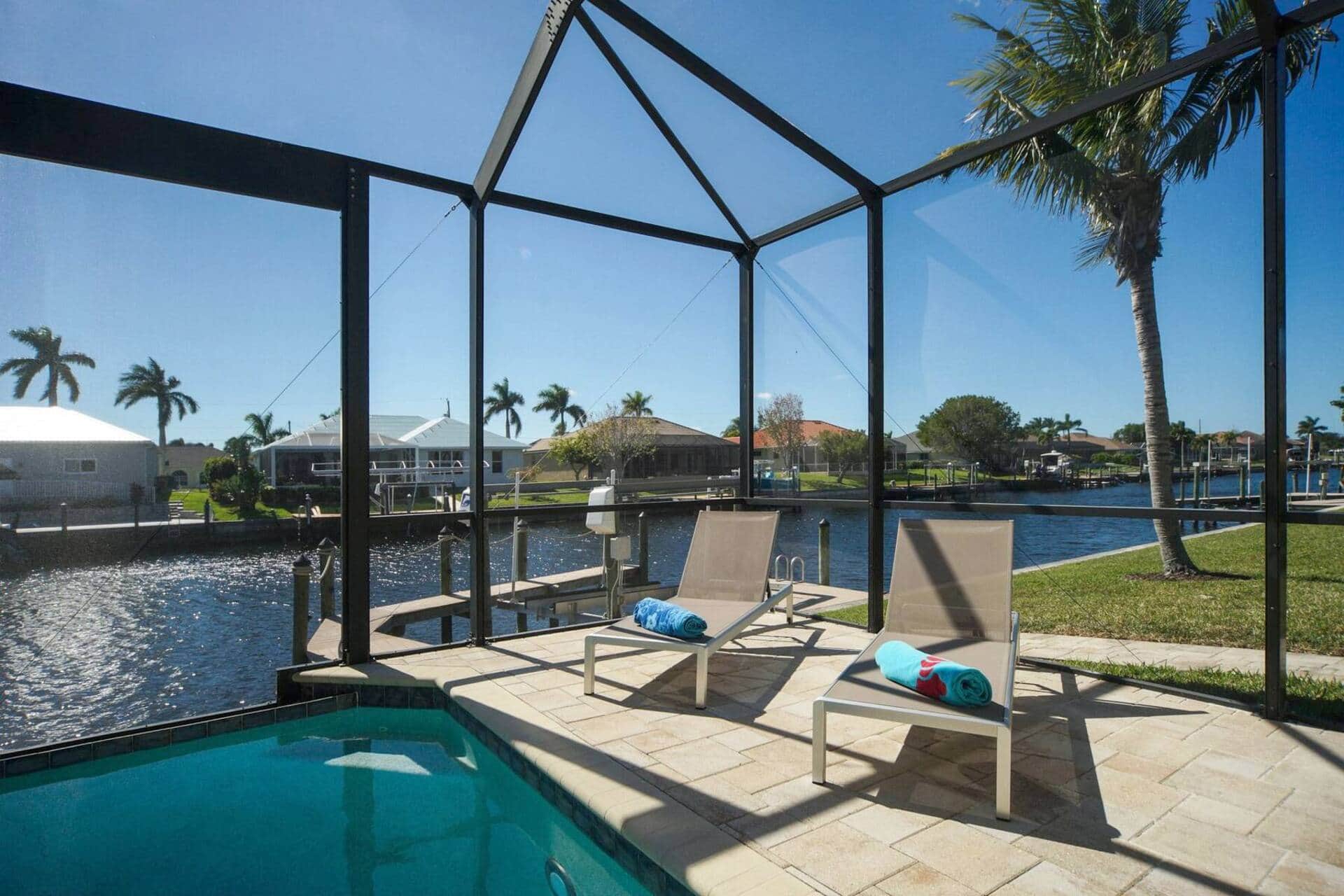 Pool area